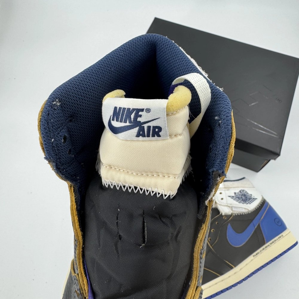 JORDAN 1 RETRO HIGH OG SP FRAGMENT UNION LA SPORT ROYAL BLACK/NAVY/SPORT ROYAL/SAIL