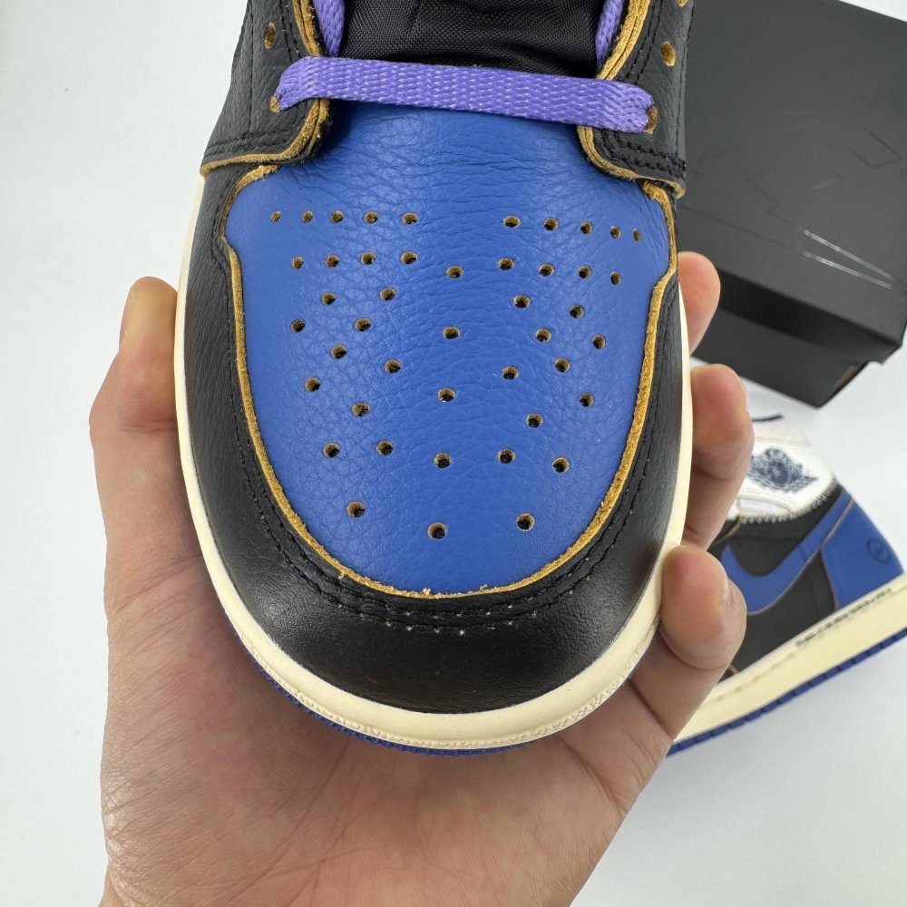 JORDAN 1 RETRO HIGH OG SP FRAGMENT UNION LA SPORT ROYAL BLACK/NAVY/SPORT ROYAL/SAIL