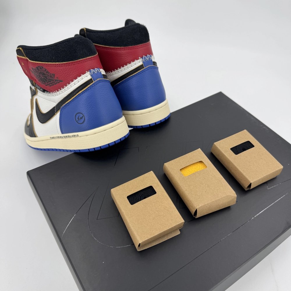 Fragment x Union x Air Jordan 1 High OG Varsity Red/Sport Royal