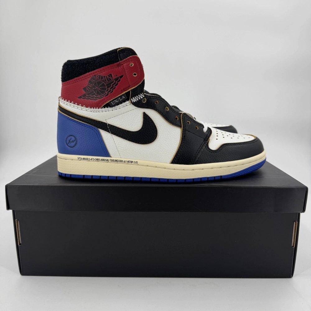 Fragment x Union x Air Jordan 1 High OG Varsity Red/Sport Royal