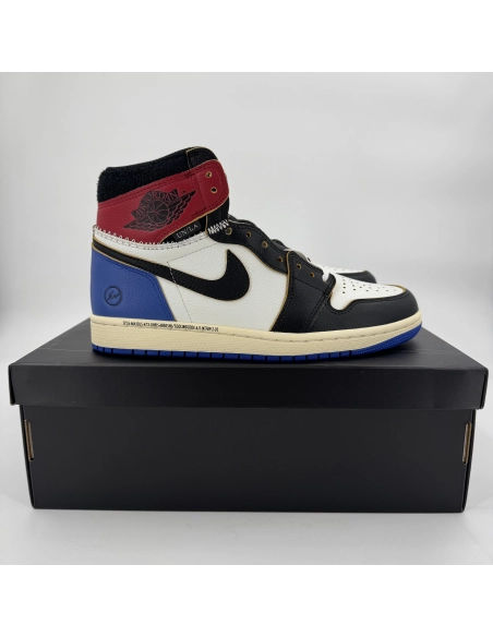 Fragment x Union x Air Jordan 1 High OG Varsity Red/Sport Royal