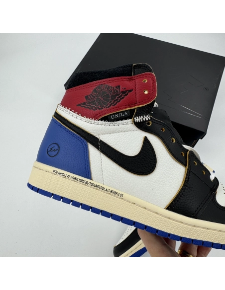 Fragment x Union x Air Jordan 1 High OG Varsity Red/Sport Royal