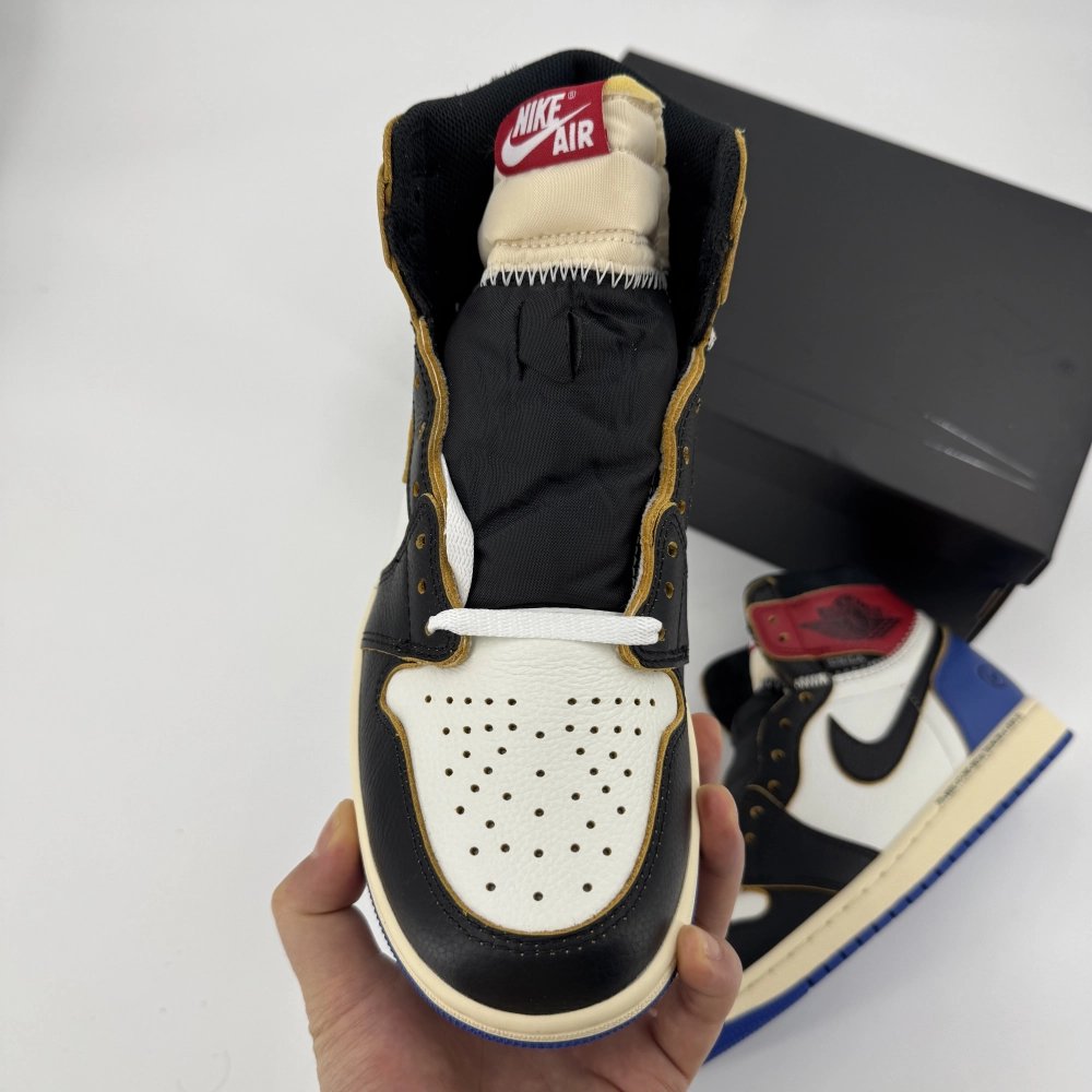 Fragment x Union x Air Jordan 1 High OG Varsity Red/Sport Royal