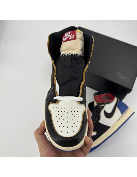 Fragment x Union x Air Jordan 1 High OG Varsity Red/Sport Royal