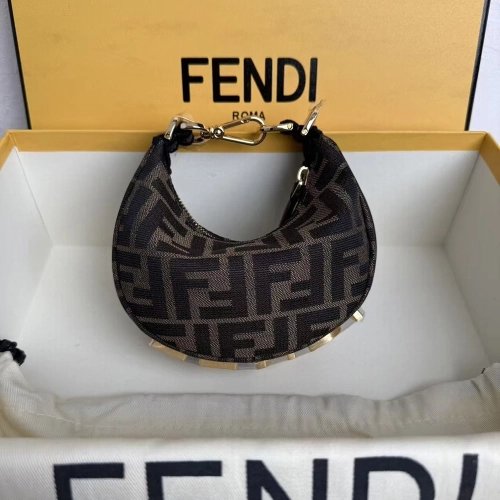 Fendi Nano Fendigraphy Bags 7AS089 14X5X16.5cm,Fendi