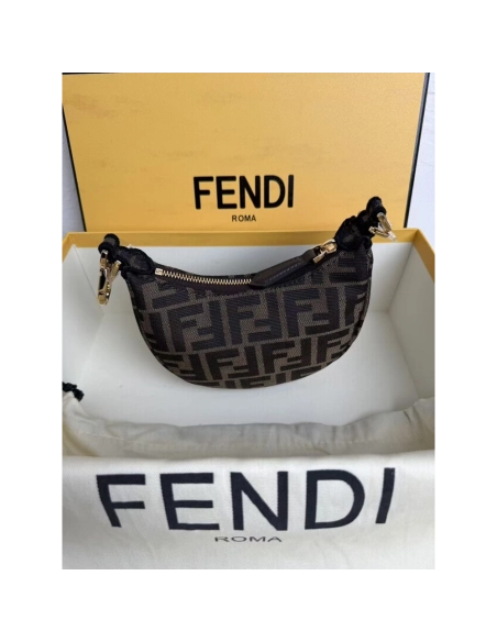 Fendi Nano Fendigraphy Bags 7AS089 14X5X16.5cm,Fendi