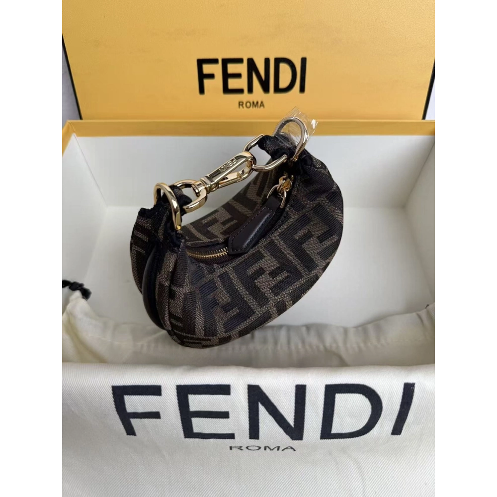 Fendi Nano Fendigraphy Bags 7AS089 14X5X16.5cm,Fendi