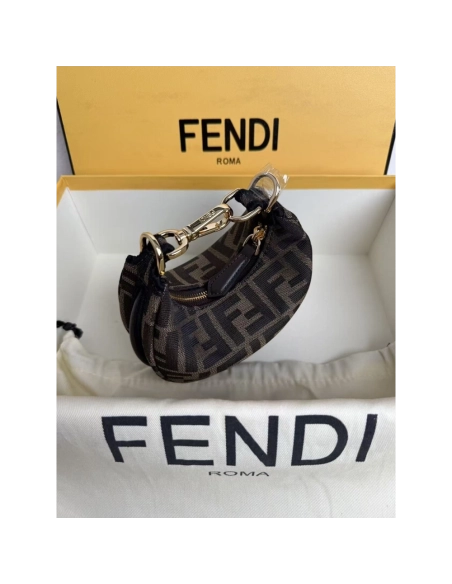 Fendi Nano Fendigraphy Bags 7AS089 14X5X16.5cm,Fendi