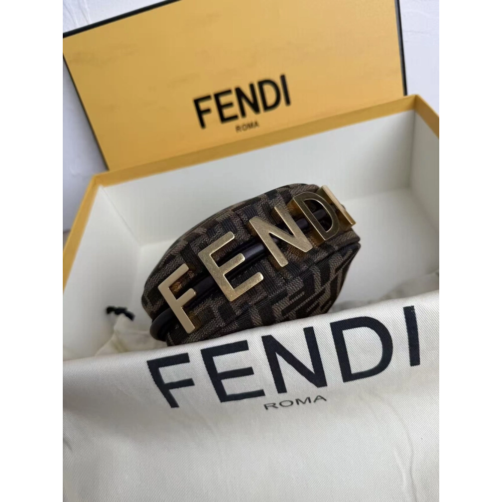 Fendi Nano Fendigraphy Bags 7AS089 14X5X16.5cm,Fendi