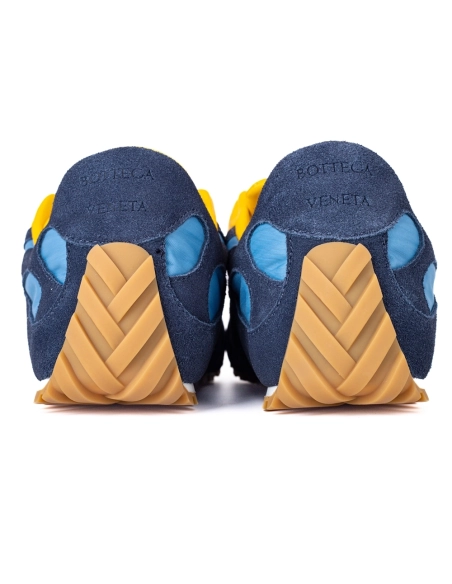 Bottega Veneta Orbit Sneaker Abyss/ice/egg yolk,Bottega Veneta