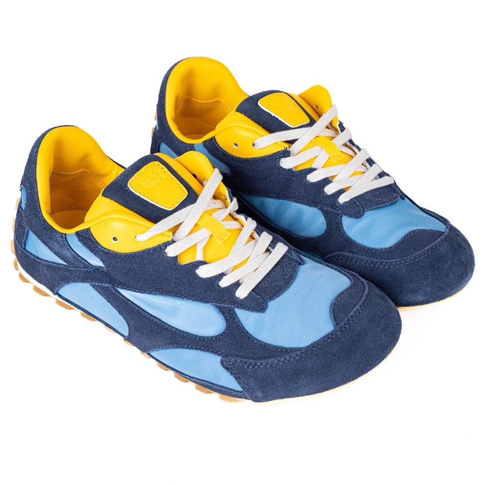 Bottega Veneta Orbit Sneaker Abyss/ice/egg yolk,Bottega Veneta