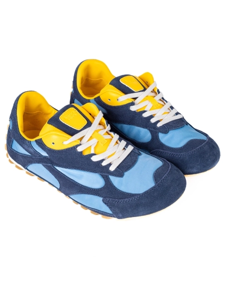 Bottega Veneta Orbit Sneaker Abyss/ice/egg yolk,Bottega Veneta