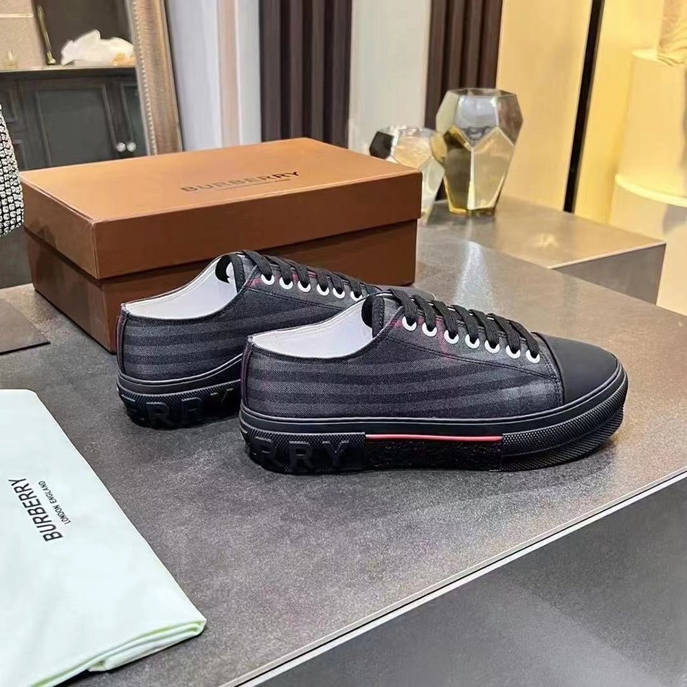 Burberry Vintage Check Canvas LowTop Sneaker,Burberry