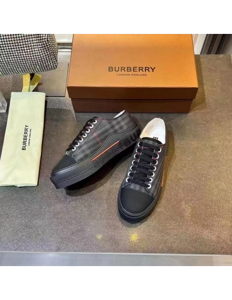 Burberry Vintage Check Canvas LowTop Sneaker,Burberry