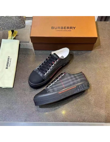 Burberry Vintage Check Canvas LowTop Sneaker,Burberry