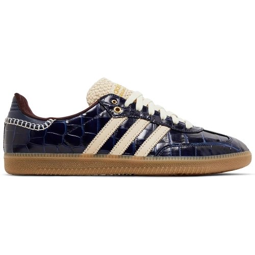 Wales Bonner x adidas Samba OG Croc Collegiate Navy,Adidas