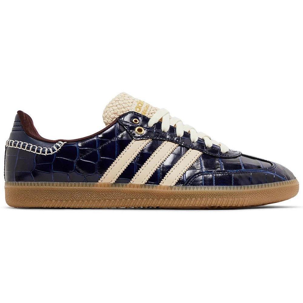 Wales Bonner x adidas Samba OG Croc Collegiate Navy,Adidas