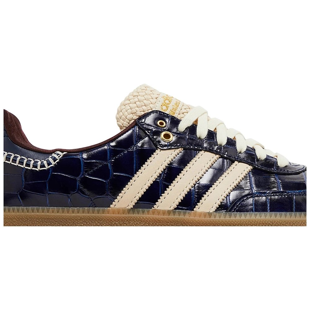 Wales Bonner x adidas Samba OG Croc Collegiate Navy,Adidas
