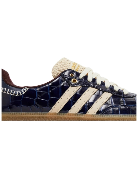 Wales Bonner x adidas Samba OG Croc Collegiate Navy,Adidas