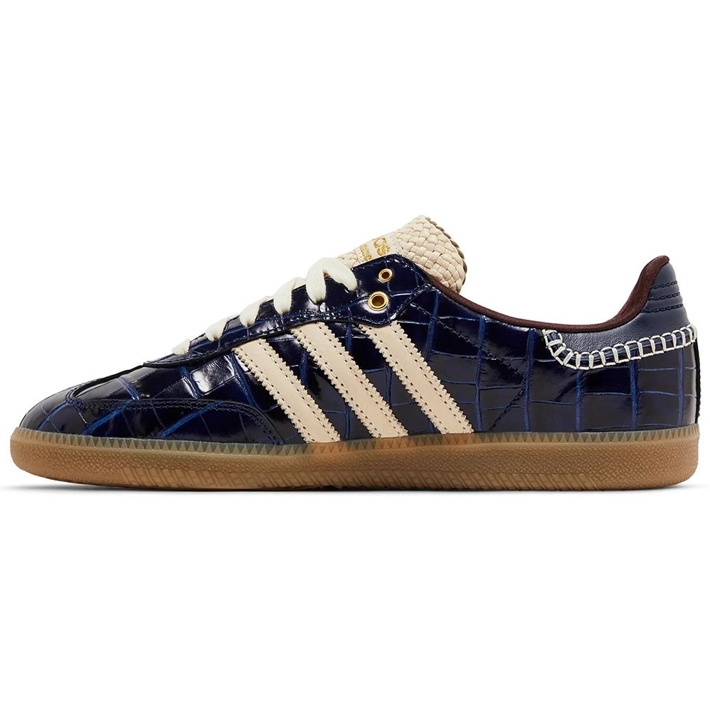 Wales Bonner x adidas Samba OG Croc Collegiate Navy,Adidas