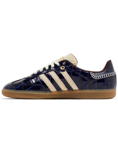 Wales Bonner x adidas Samba OG Croc Collegiate Navy,Adidas