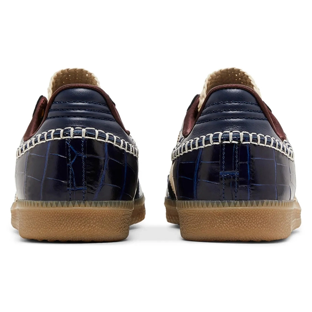 Wales Bonner x adidas Samba OG Croc Collegiate Navy,Adidas