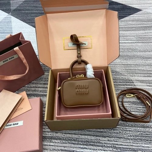 MIU MIU Beau micro leather bags 5NR036 11X7X4cm,Miu Miu Bags