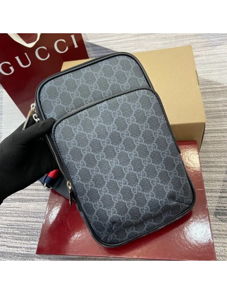Gucci GG Black small slingbags 822073 17.5X7X6cm,Gucci Bags
