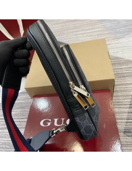 Gucci GG Black small slingbags 822073 17.5X7X6cm,Gucci Bags