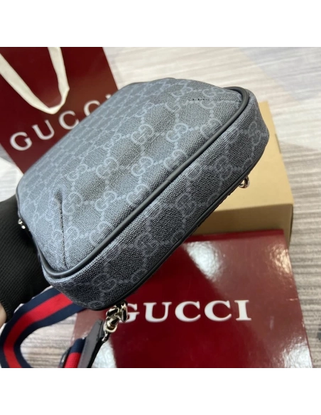 Gucci GG Black small slingbags 822073 17.5X7X6cm,Gucci Bags