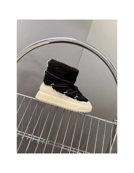 Moncler Altive Mid Teddy Snow Boots,MONCLER SNEAKERS