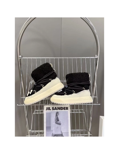 Moncler Altive Mid Teddy Snow Boots,MONCLER SNEAKERS