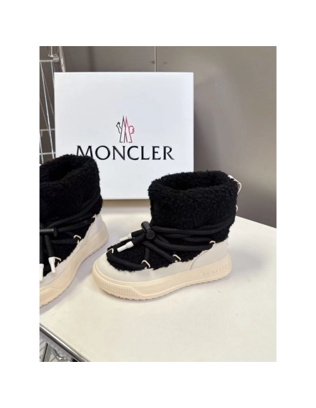 Moncler Altive Mid Teddy Snow Boots,MONCLER SNEAKERS