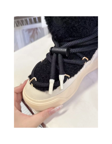 Moncler Altive Mid Teddy Snow Boots,MONCLER SNEAKERS