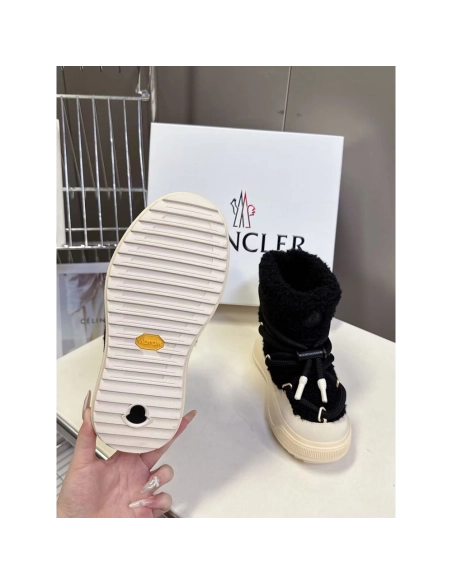 Moncler Altive Mid Teddy Snow Boots,MONCLER SNEAKERS