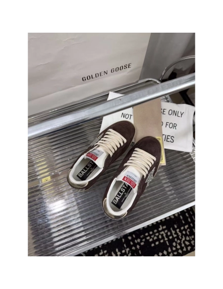Golden Goose Ball Star sneakers in brown,GOLDEN GOOSE