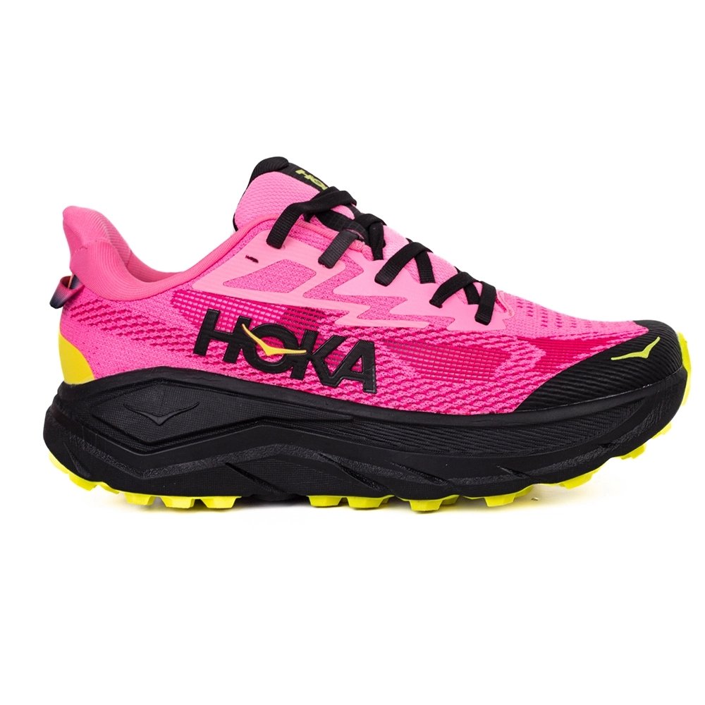 HOKA Challenger 8 Neon Rose Black ,HOKA SNEAKERS