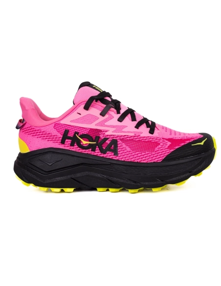 HOKA Challenger 8 Neon Rose Black ,HOKA SNEAKERS