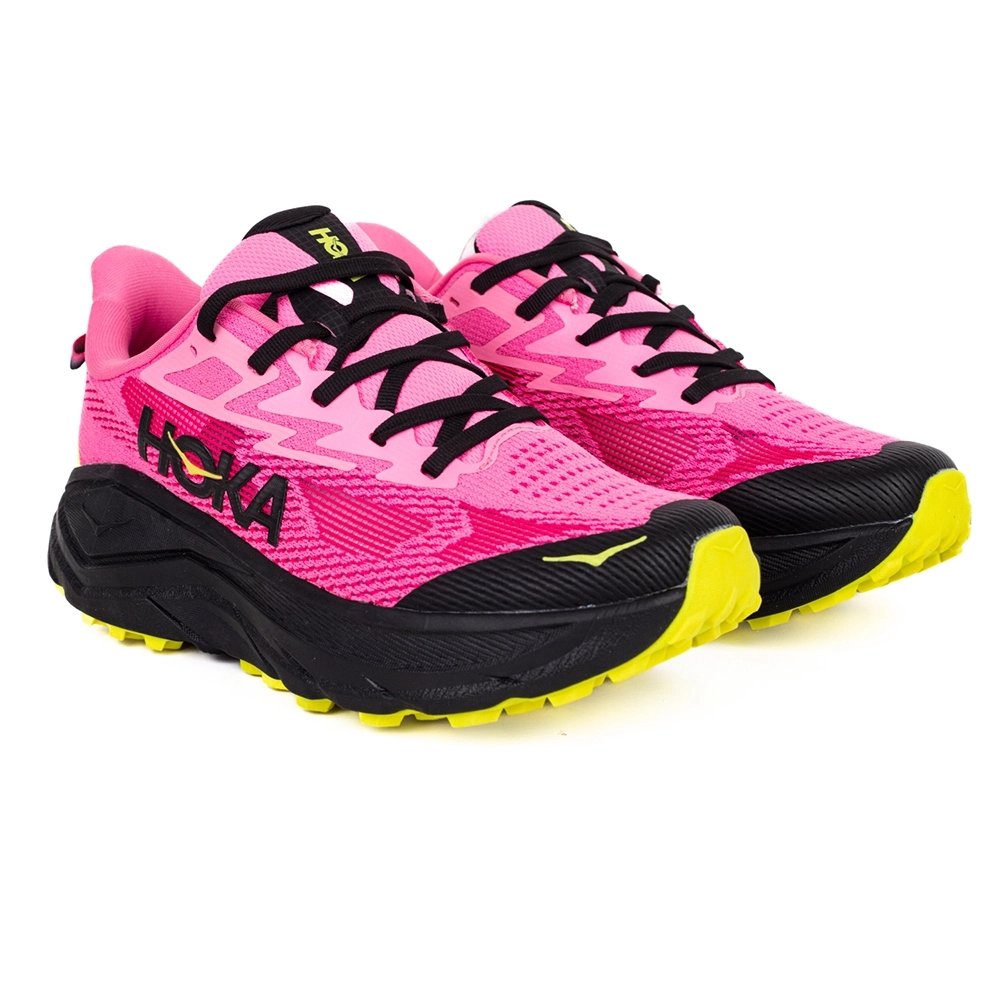HOKA Challenger 8 Neon Rose Black ,HOKA SNEAKERS