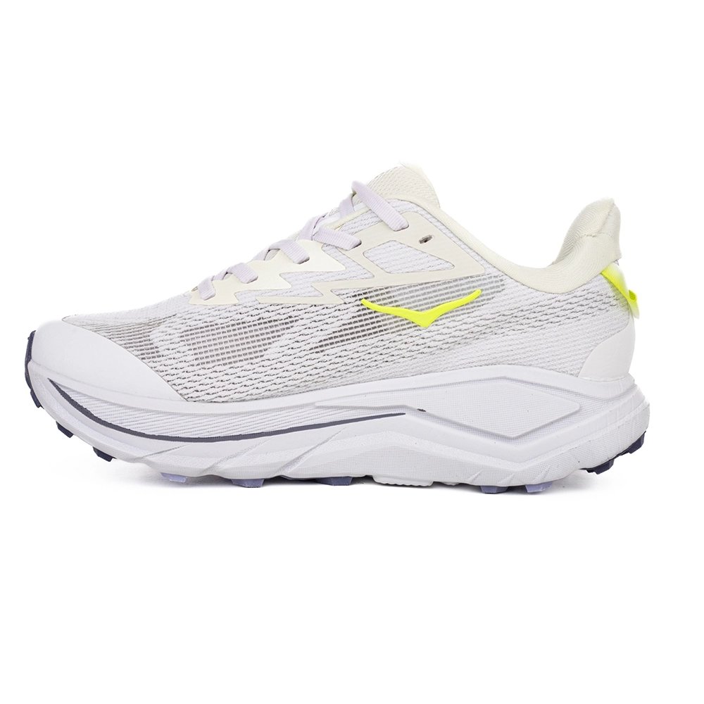 HOKA Challenger 8 White Neon Citrus ,HOKA SNEAKERS