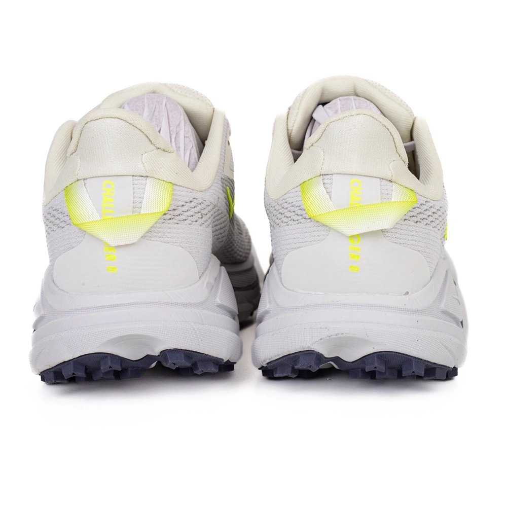 HOKA Challenger 8 White Neon Citrus ,HOKA SNEAKERS