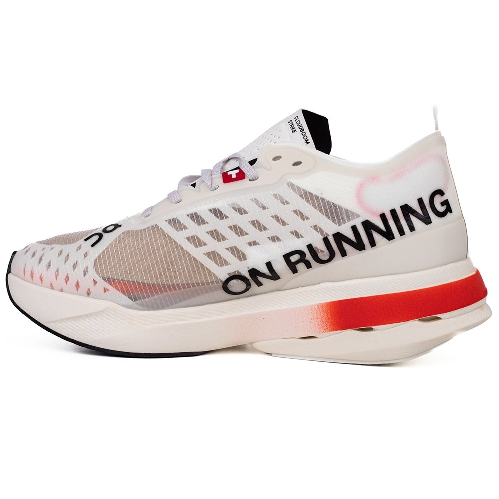 ON Cloudboom Strike White Black,ON SNEAKERS