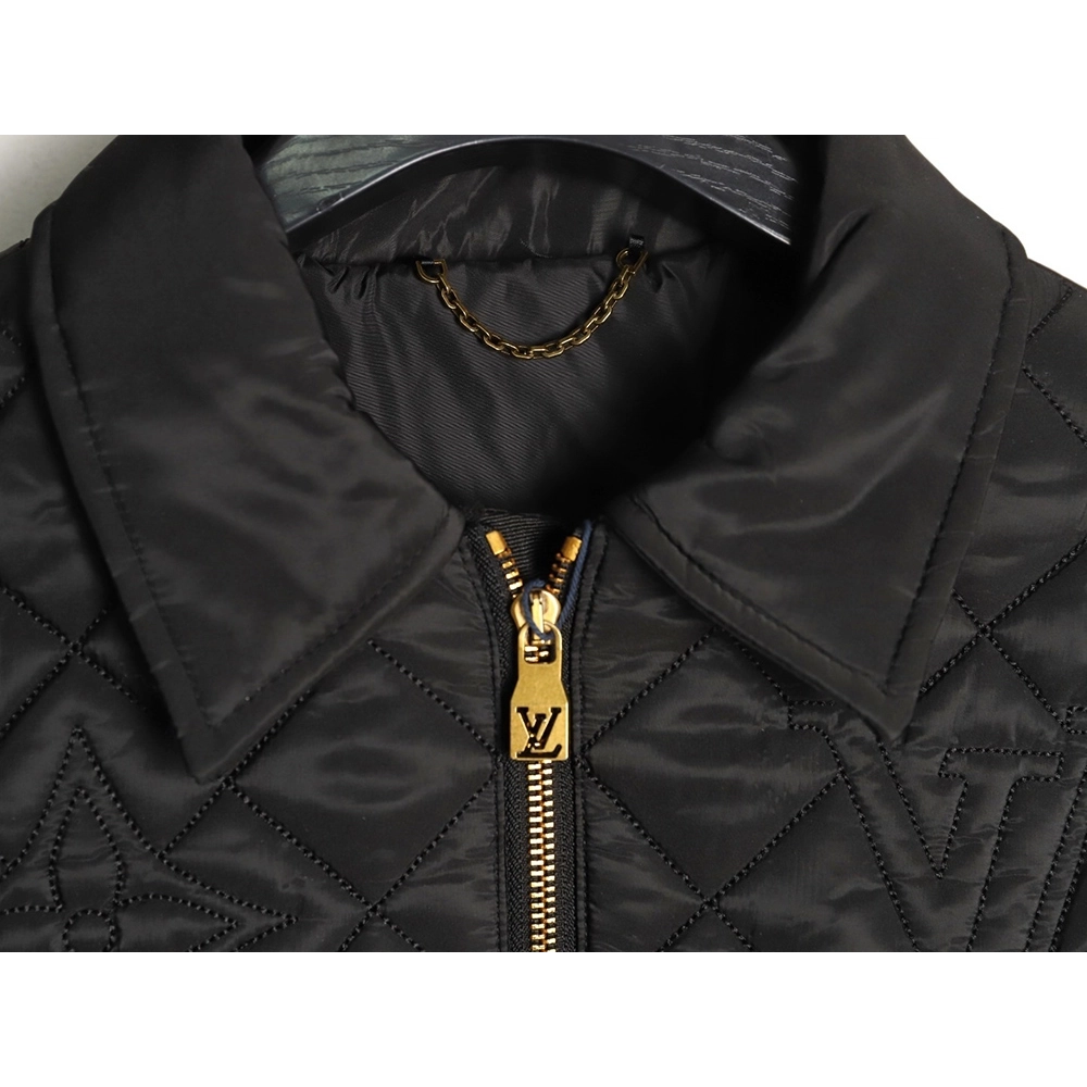 Louis Vuitton Three-flower patterned full-coverage embroidered cotton coat,Louis Vuitton