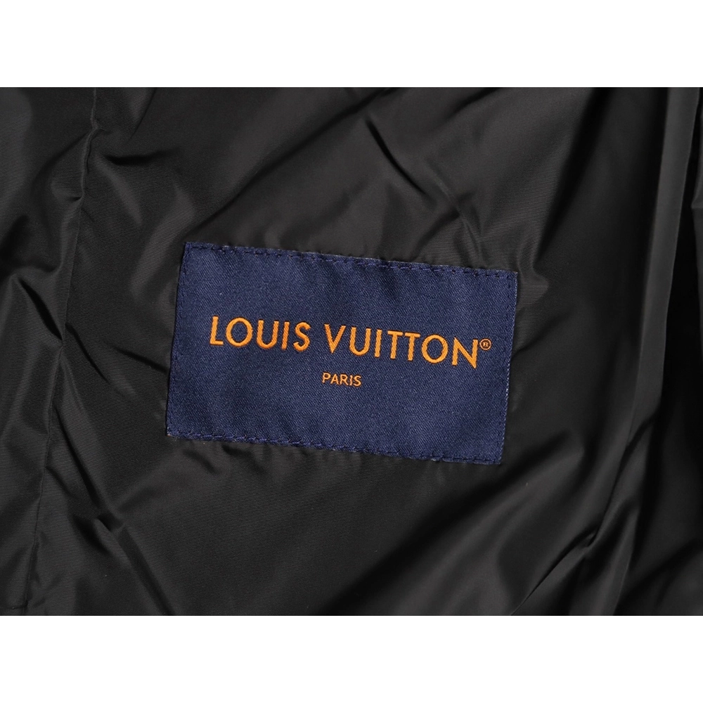 Louis Vuitton Three-flower patterned full-coverage embroidered cotton coat,Louis Vuitton