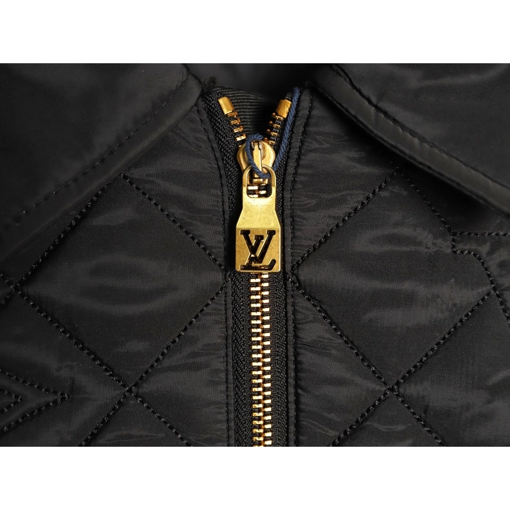 Louis Vuitton Three-flower patterned full-coverage embroidered cotton coat,Louis Vuitton