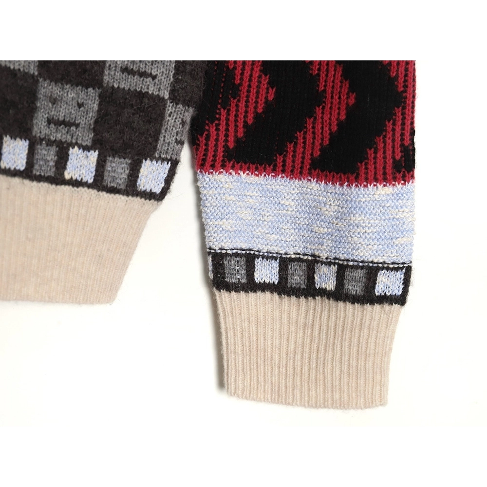 Acne Studios patchwork crew neck sweater,Acne Studios