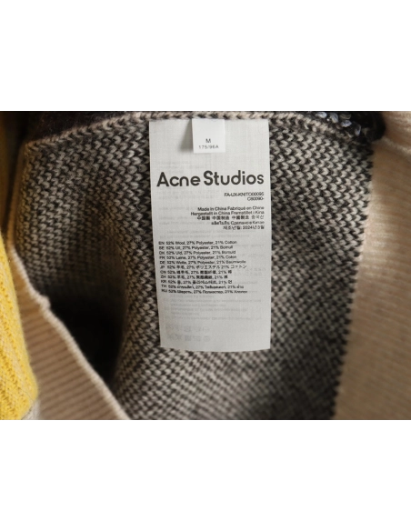 Acne Studios patchwork crew neck sweater,Acne Studios