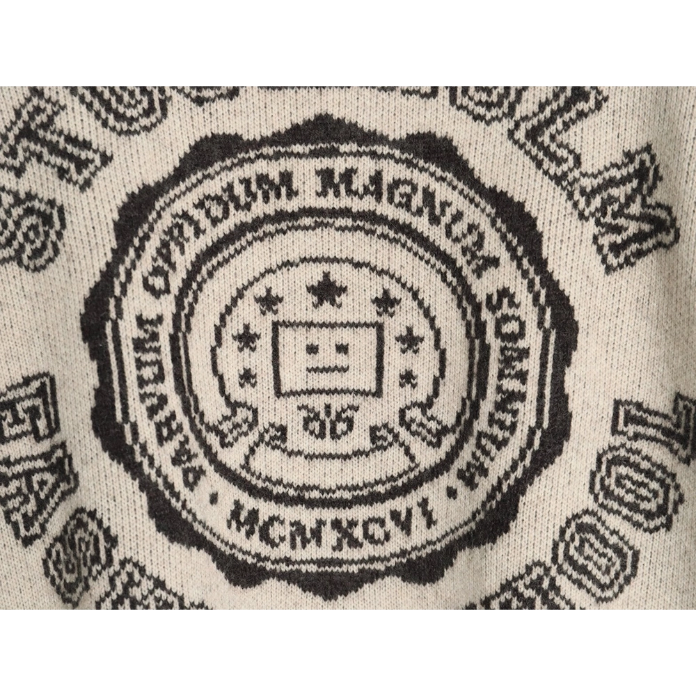 Acne Studios patchwork crew neck sweater,Acne Studios