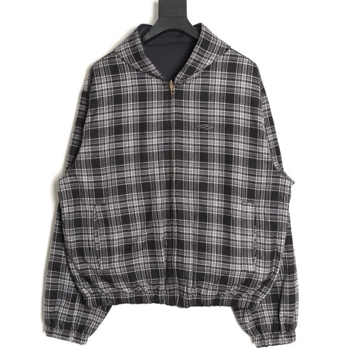 Balenciaga color-blocked reversible jacket,Balenciaga