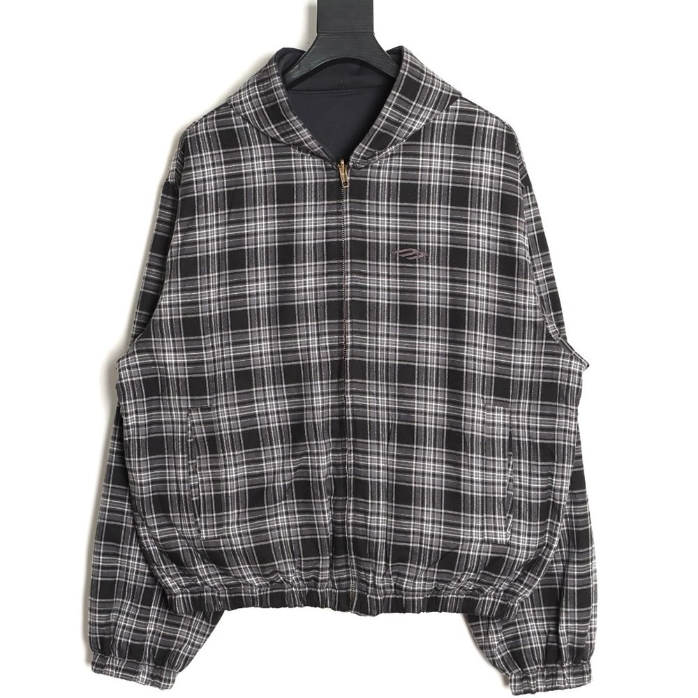 Balenciaga color-blocked reversible jacket,Balenciaga